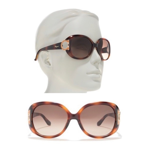 NWT Salvatore Ferragamo Sunglasses (SF668S) in colour Ivory (103) - Picture 5 of 8